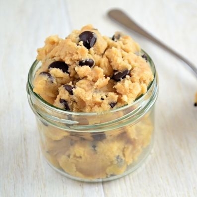 Cookie dough met chocolate chips