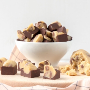 COOKIE DOUGH FUDGE