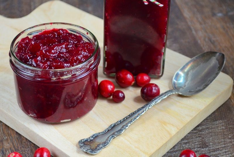 recept cranberry compote