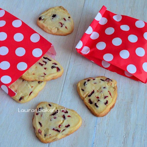 Cranberry Witte Chocolade Koekjes