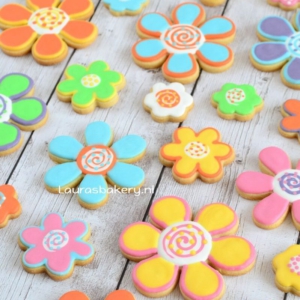 FANTASIE BLOEMEN KOEKJES