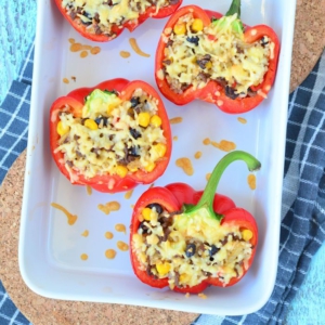 GEVULDE PAPRIKA’S MET RIJST maken