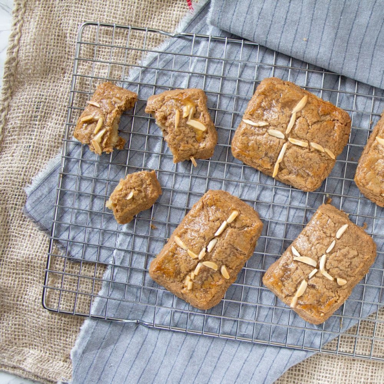 Gevulde speculaas koeken