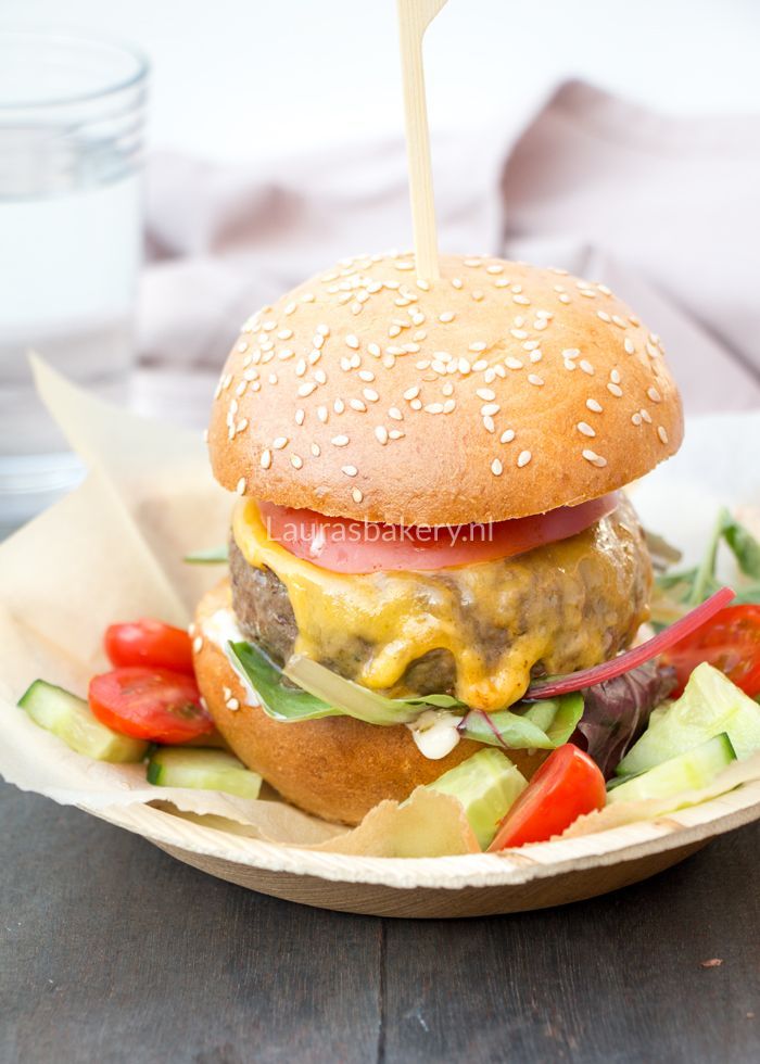 Hamburger uit de oven