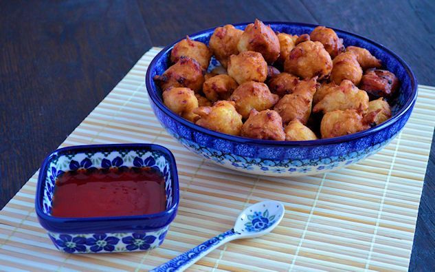 Hartige oliebollen: Oosterse borrelbolletjes