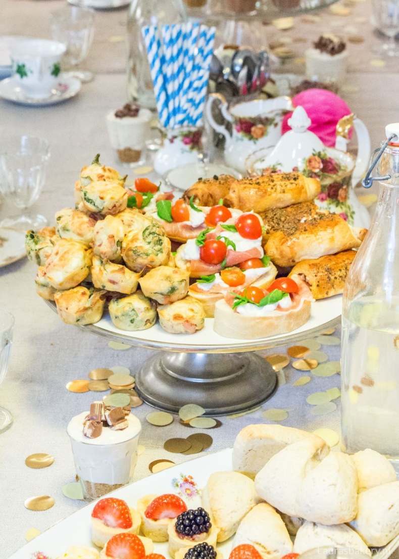 High-tea menu voor Pasen