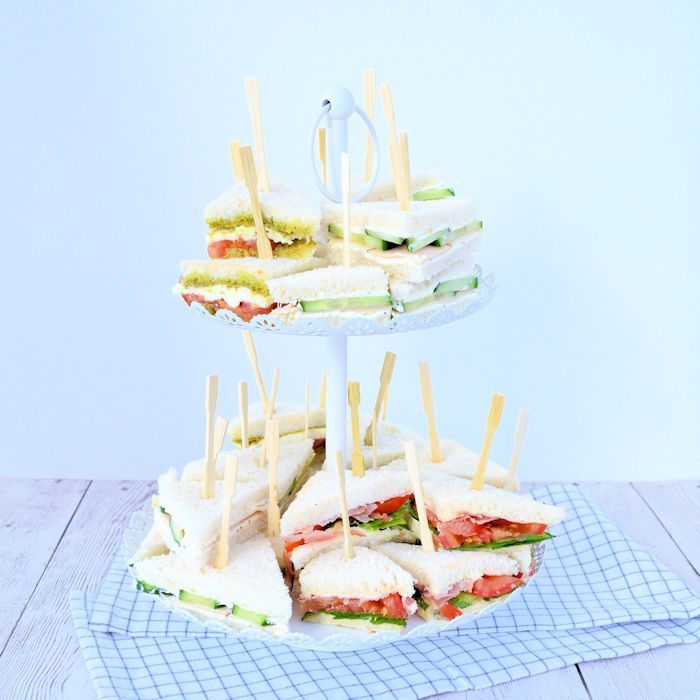 3x High Tea sandwiches