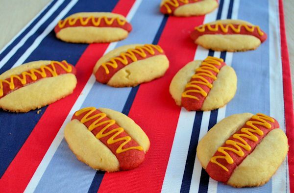 Hot dog koekjes