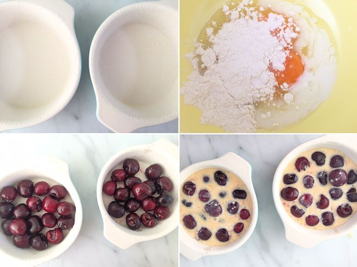 Clafoutis maken