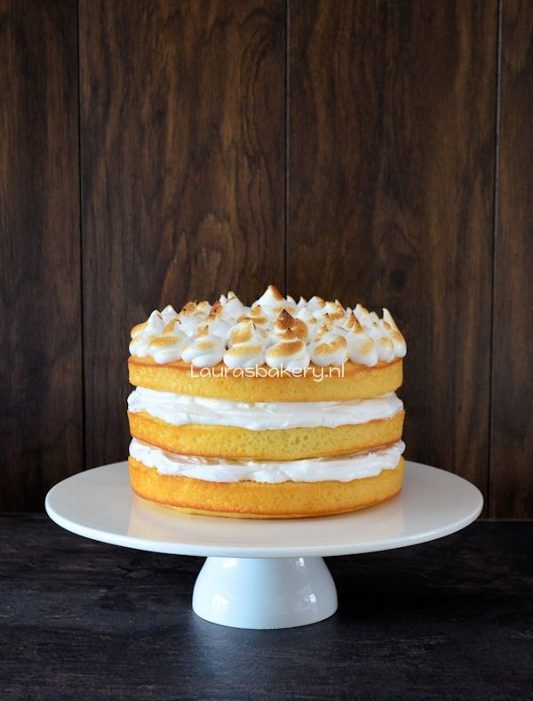 Lemon Meringue Cake