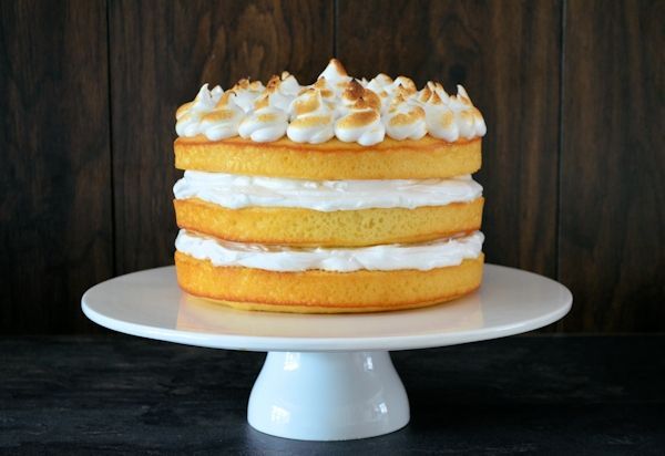 Lemon Meringue Cake