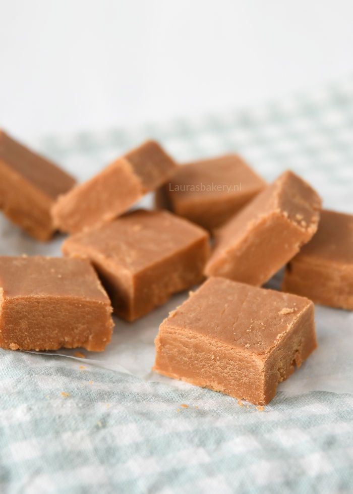 Makkelijke karamel fudge
