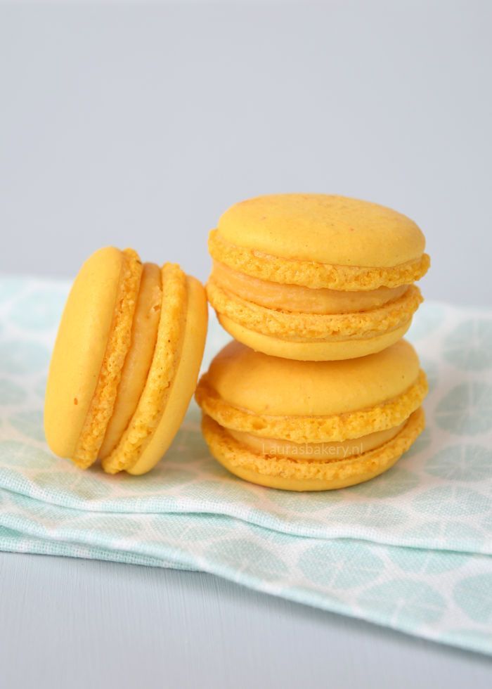 mango-passievrucht macarons 1a