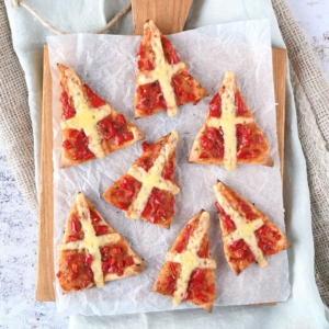 mini mijter pizza's recept