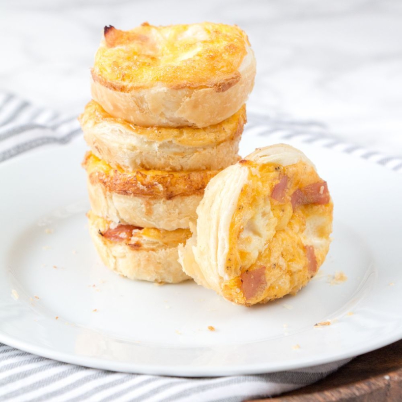 Mini ontbijt quiches