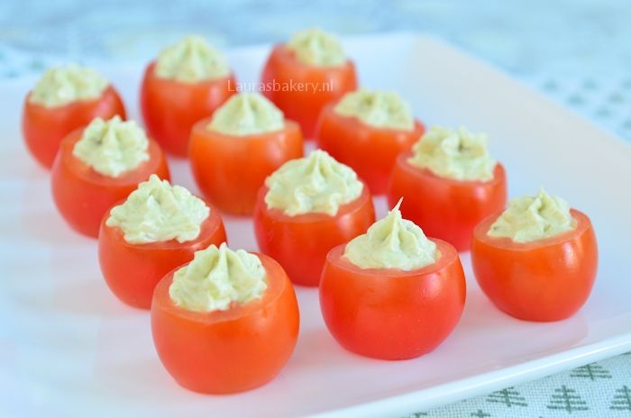 pesto roomkaas tomaatjes 2a