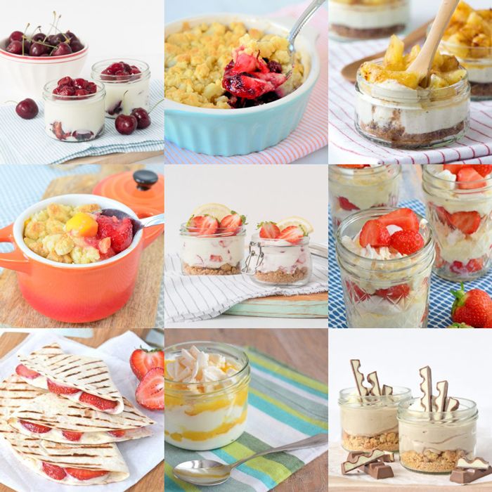 Picknick desserts to-go