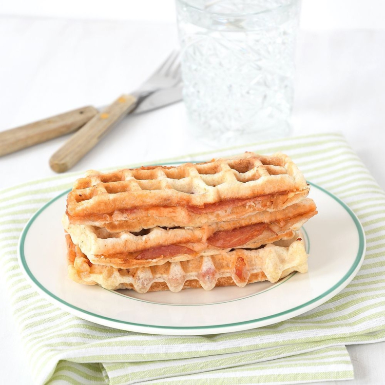 Pizza wafels