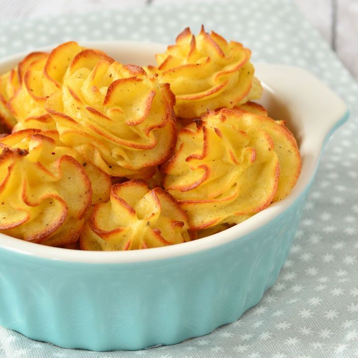 Zelf pommes duchesse maken