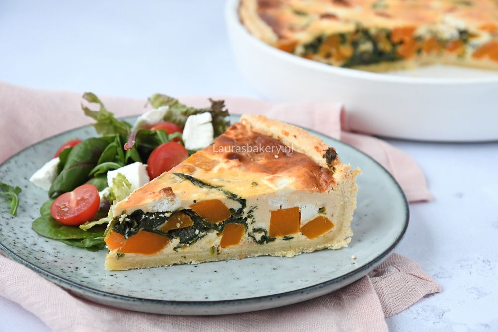 Quiche met pompoen maken