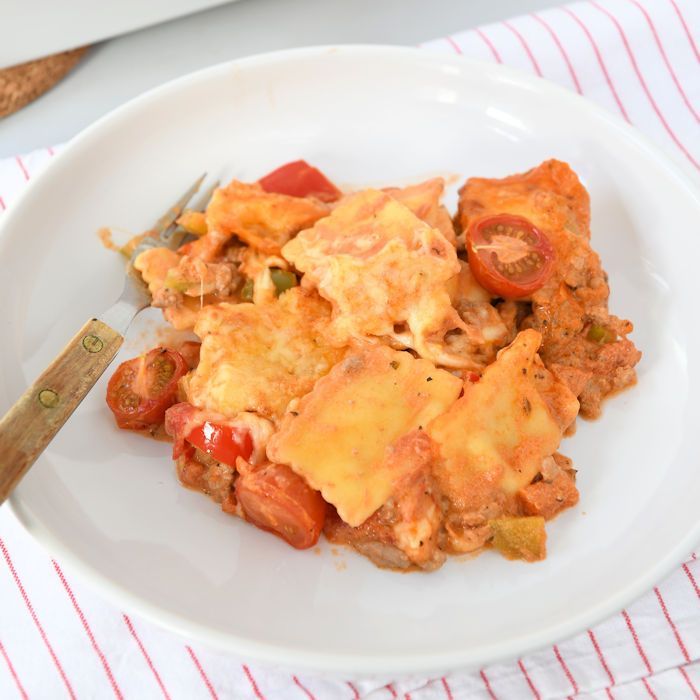 Ravioli ovenschotel