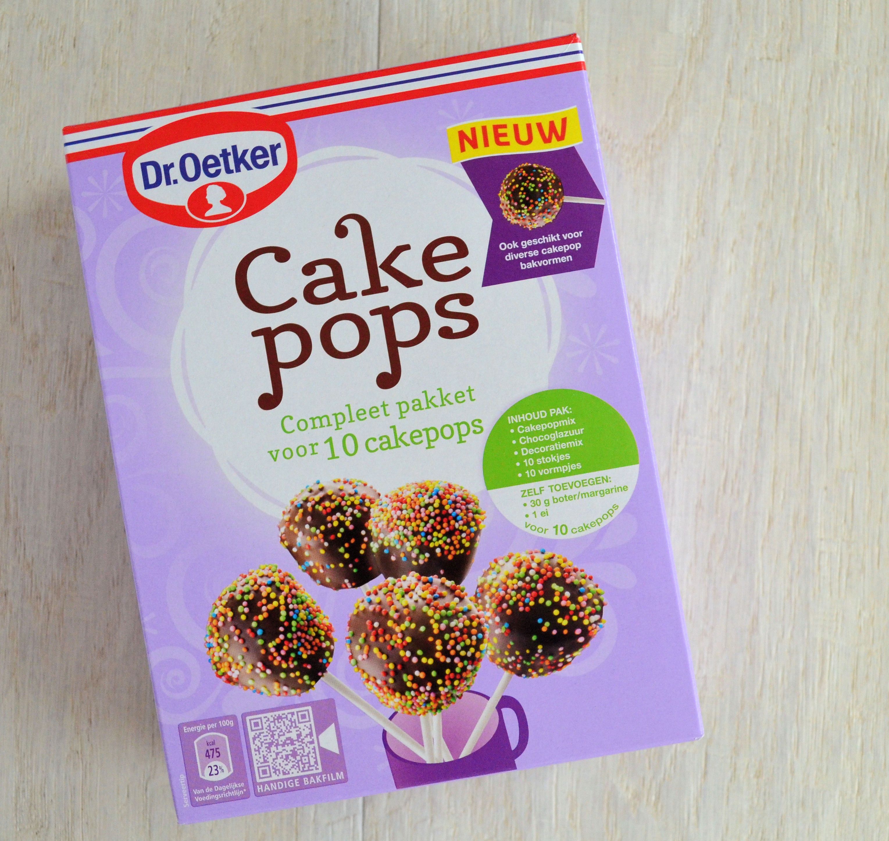 Spelen met Knorretje transfusie Review Dr. Oetker Cakepops pakket - Laura's Bakery