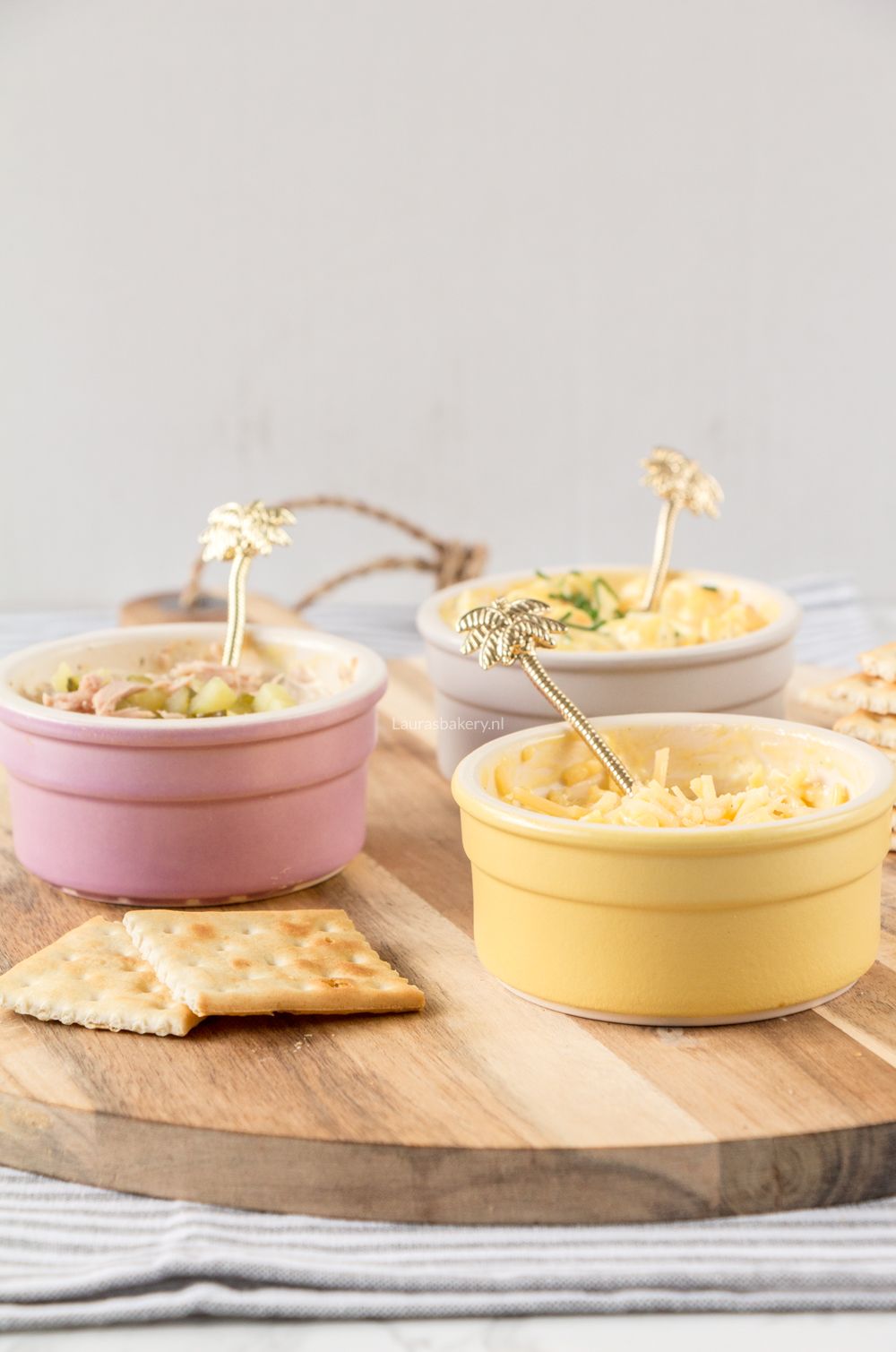3x salades voor op brood