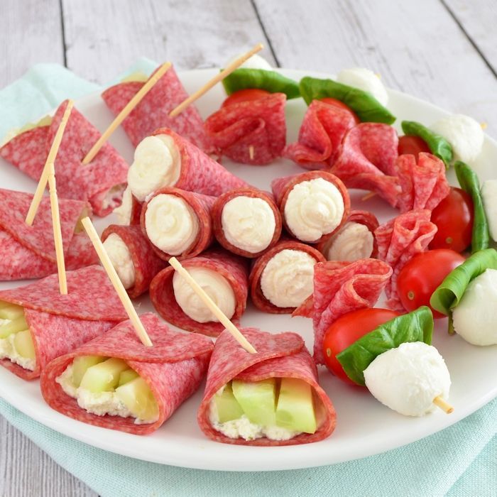 3x snelle salami hapjes