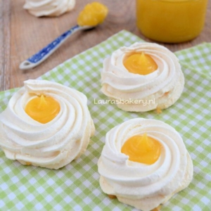 Schuim lemon curd eitjes