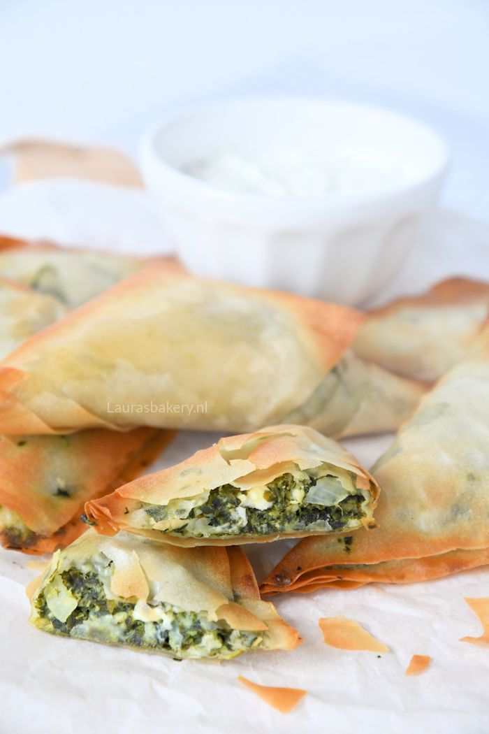 Spanakopita hapjes