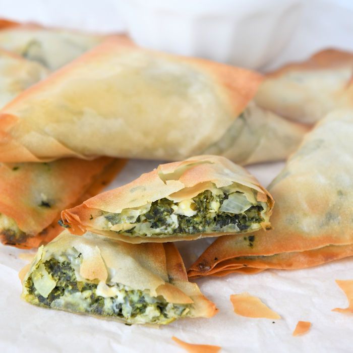 Spanakopita hapjes