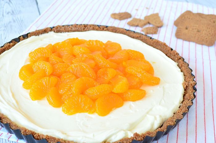 speculaas monchou taart met mandarijnen 2a