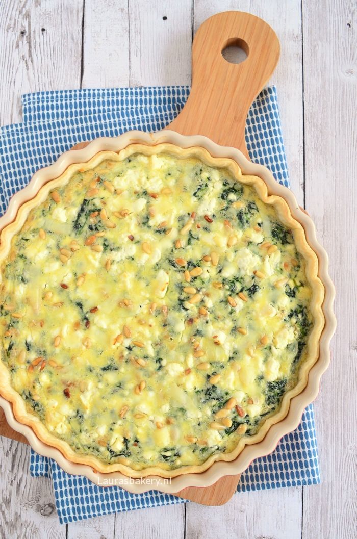 spinazie feta quiche 1a