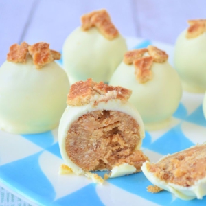 Truffels met stroopwafels