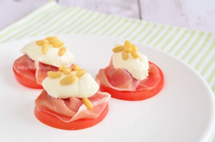 tomaten parmaham taartjes 2a