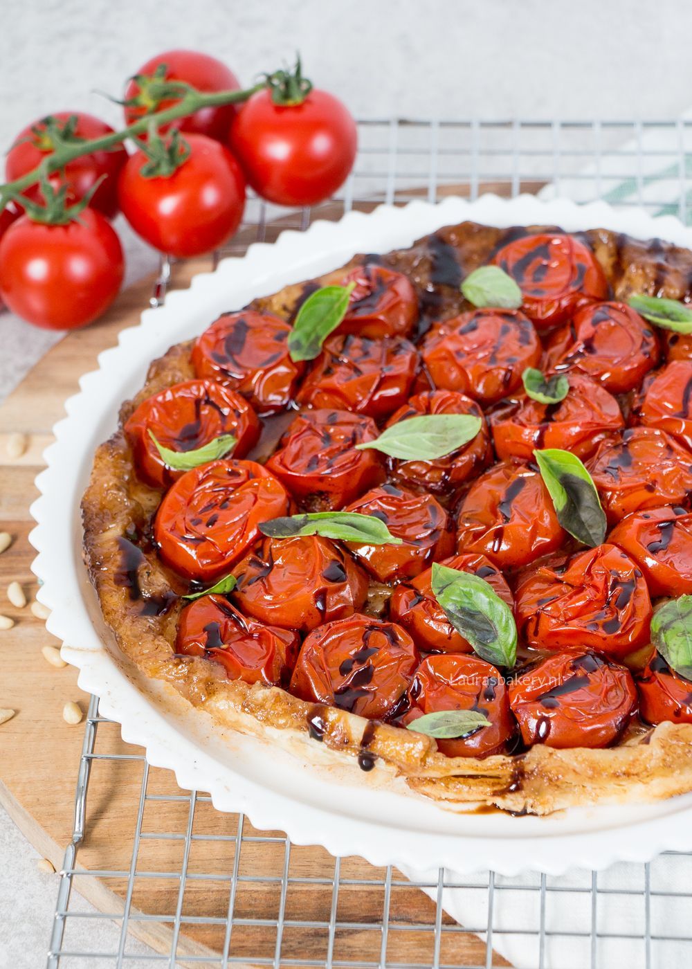 Tomaten tarte tatin