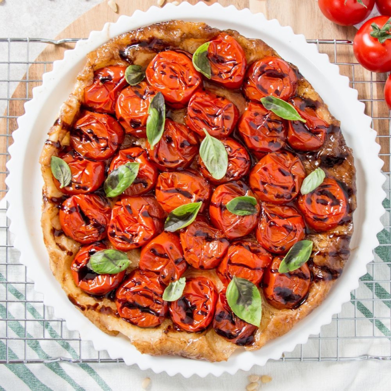 Tomaten tarte tatin