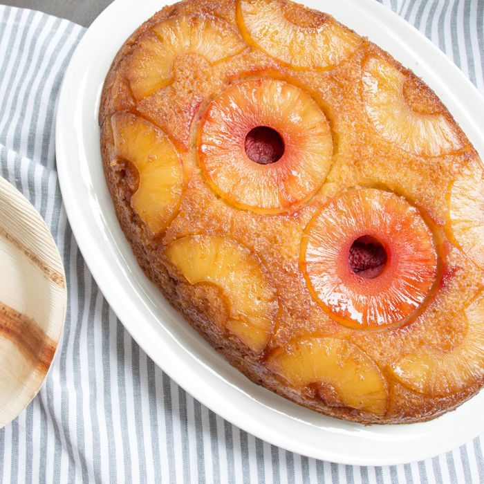 Ananas upside down cake