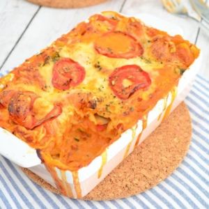 Vegetarische lasagne met groente