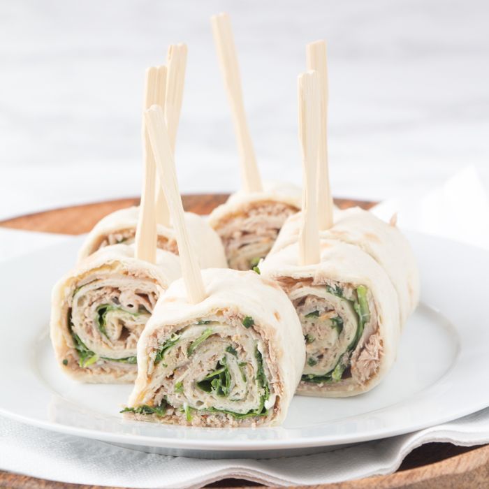 Vitello tonnato wrap hapjes