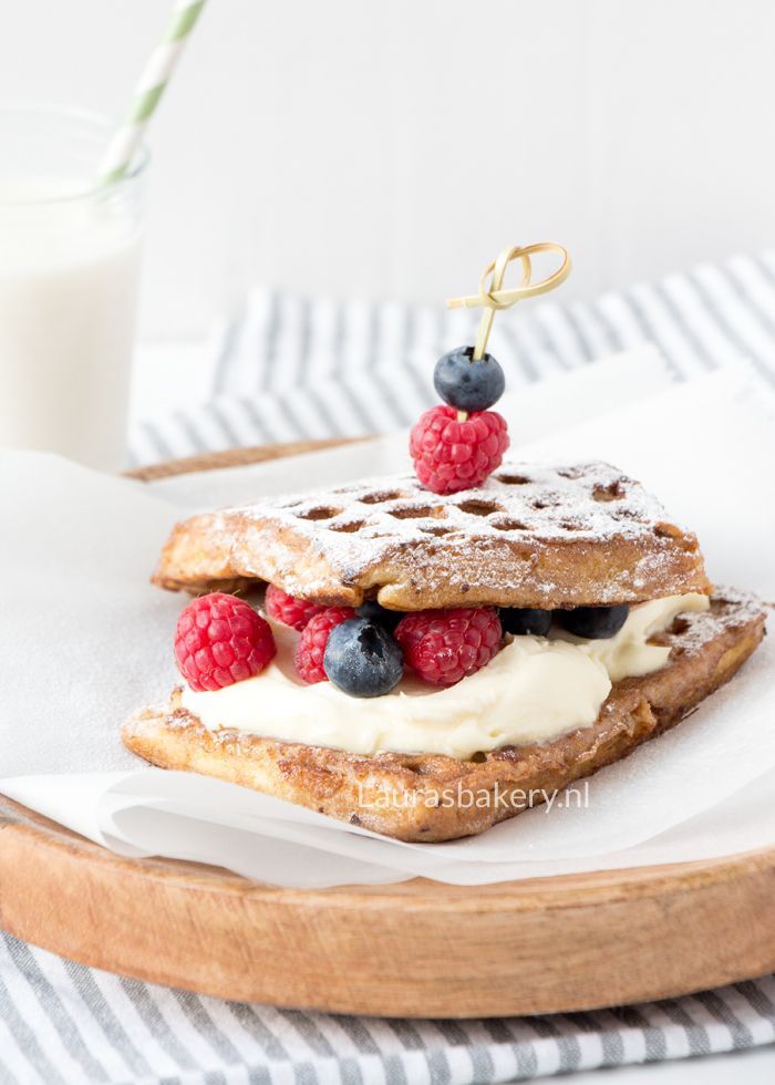 Wafel wentelteefjes