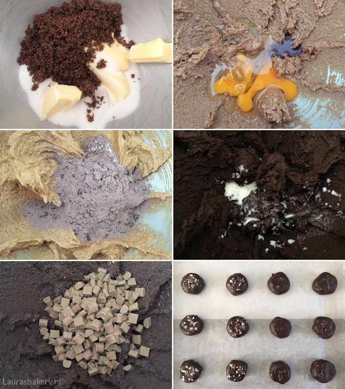 Chocoladekoeken met zeezout