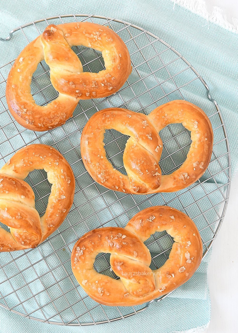 zoute pretzels recept