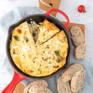 Frittata met groente