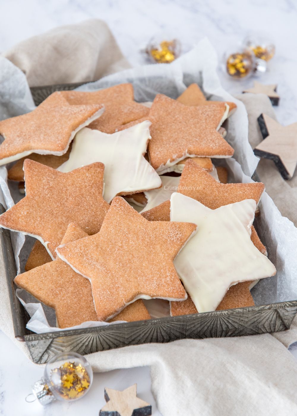 kaneelsterren (kaneelkoekjes) maken
