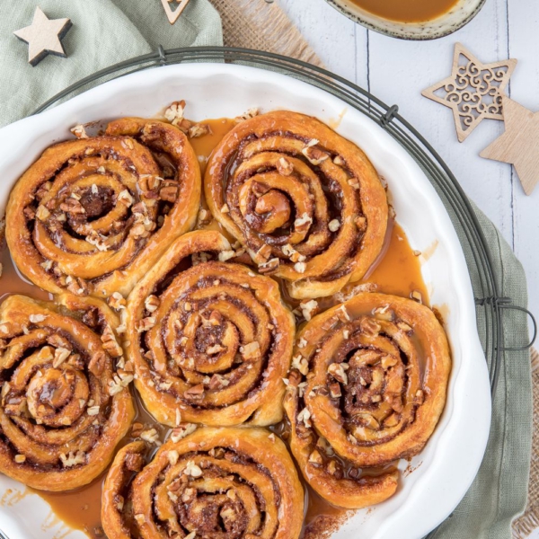 Snelle cinnamon rolls deluxe