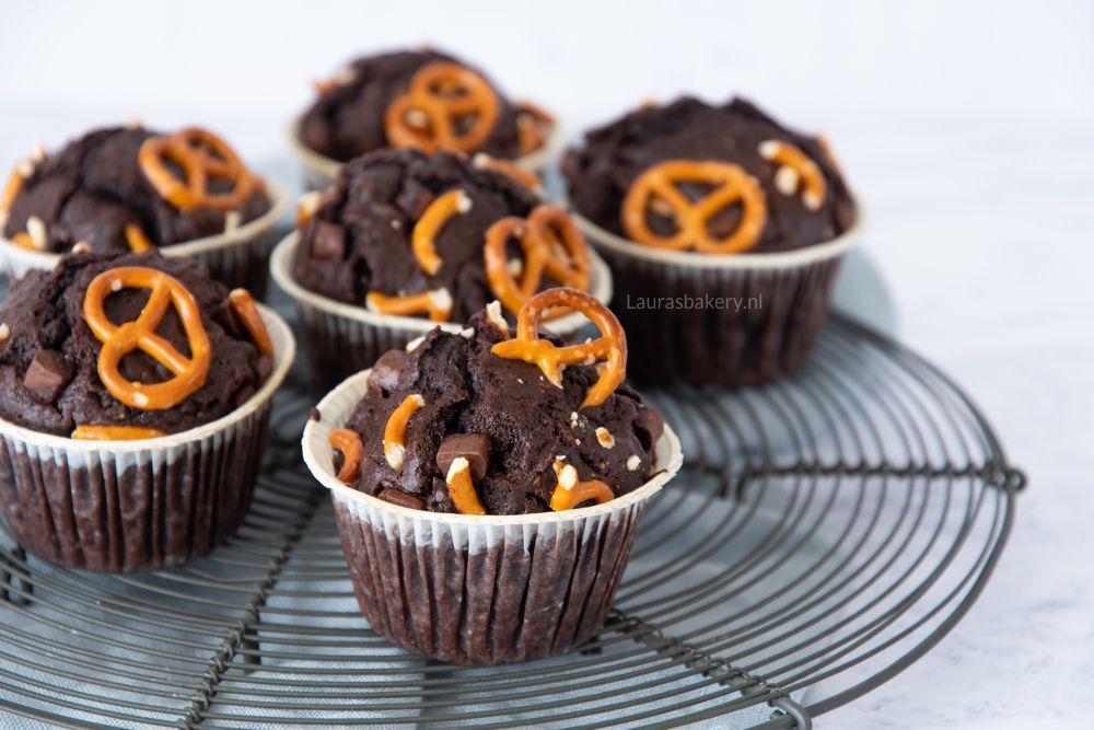 chocolade-pretzel muffins-1a