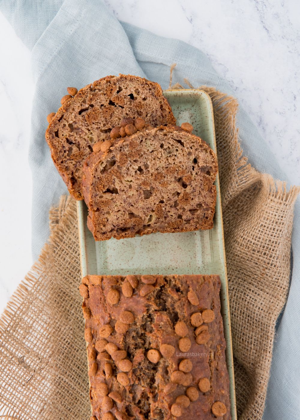 Speculaas bananenbrood