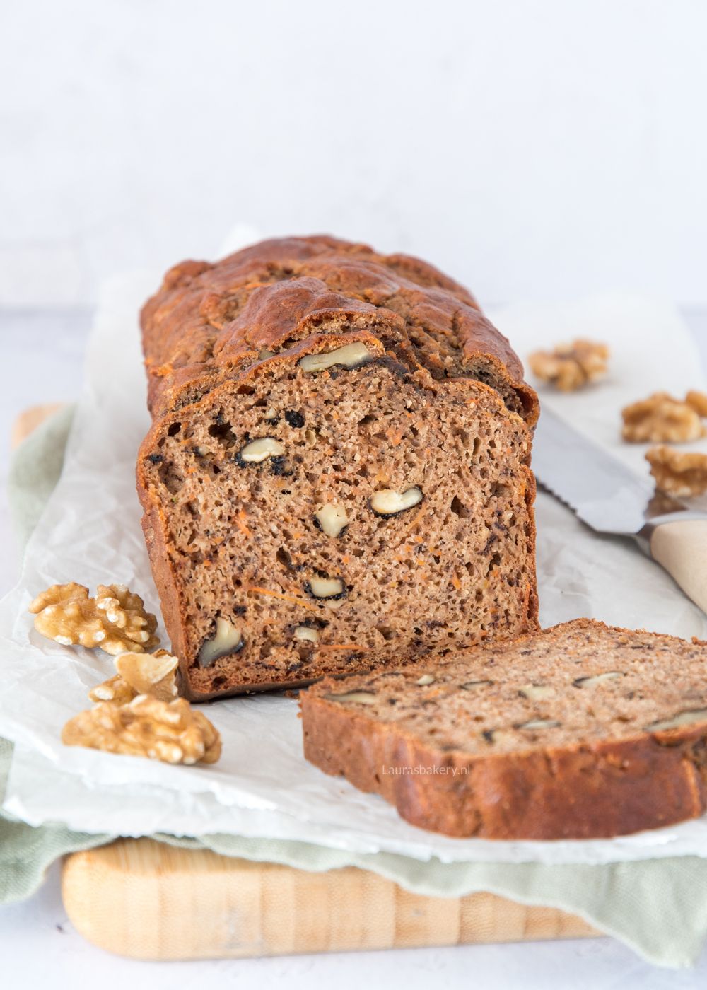 Carrot cake bananenbrood