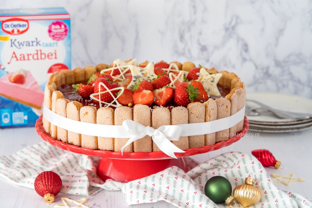 Oetker Aardbeien kwarktaart charlotte-3a